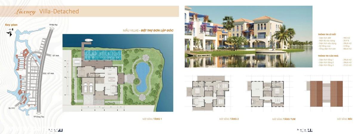 Biệt Thự đơn Lập Góc