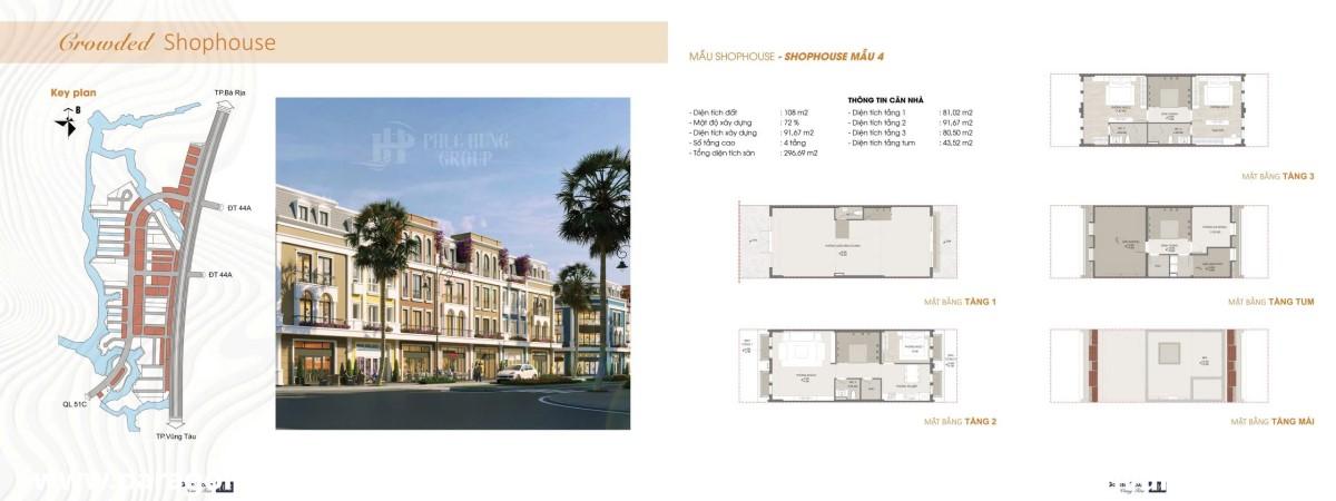 Thiết Kế Shophouse Mẫu 4