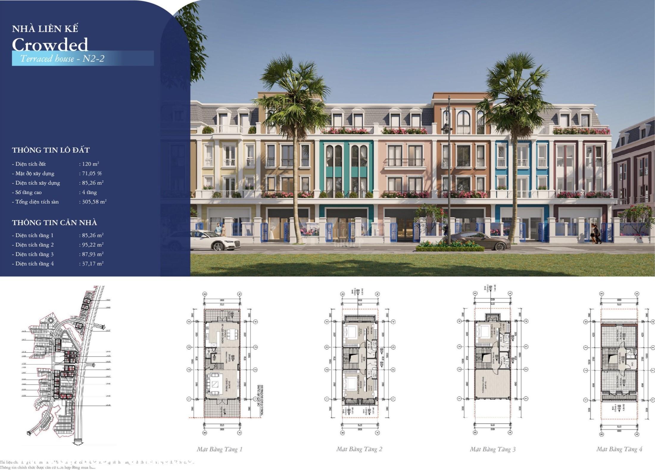 Layout Nhà Liên Kế N2-2