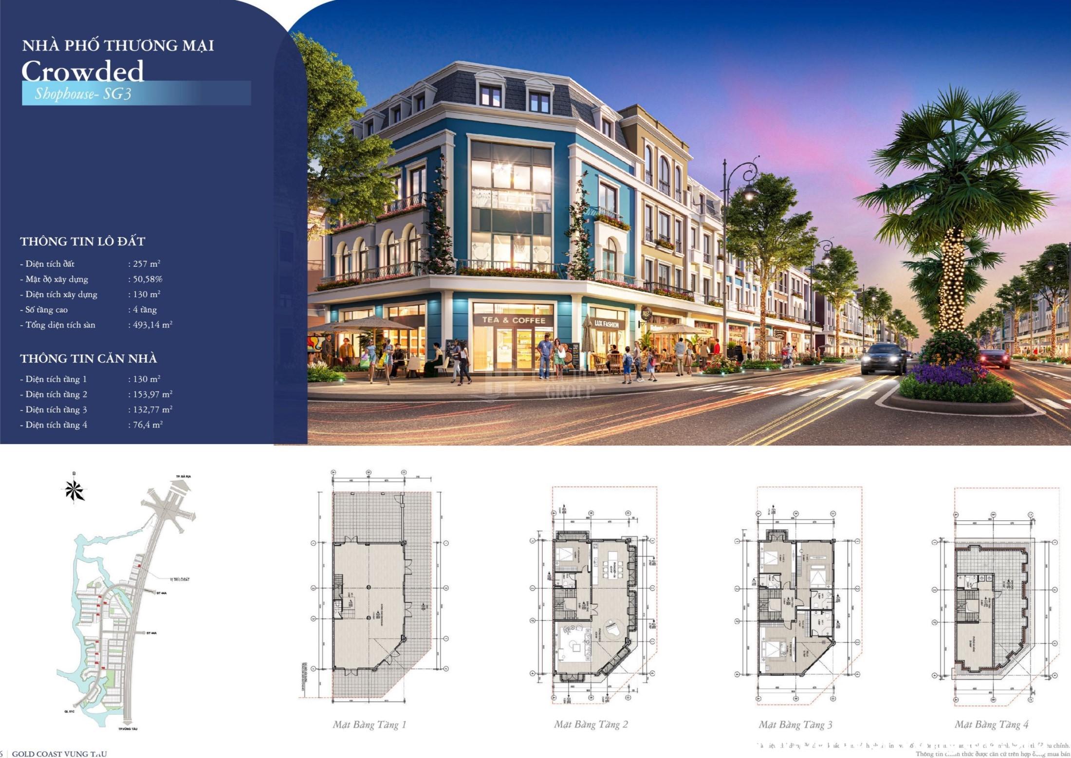 Layout Nhà Phố Thương Mại Sg3
