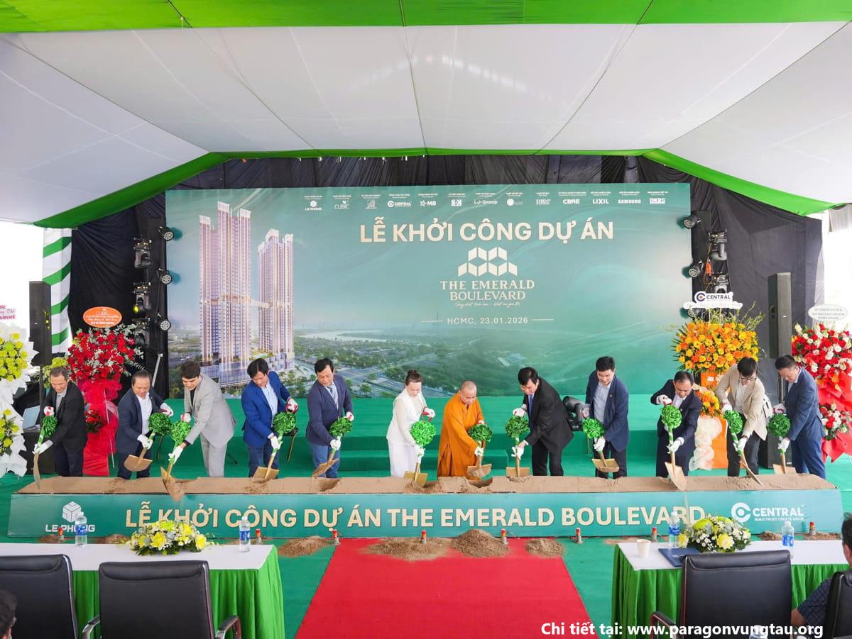Lễ Khởi Công The Emerald Boulevard
