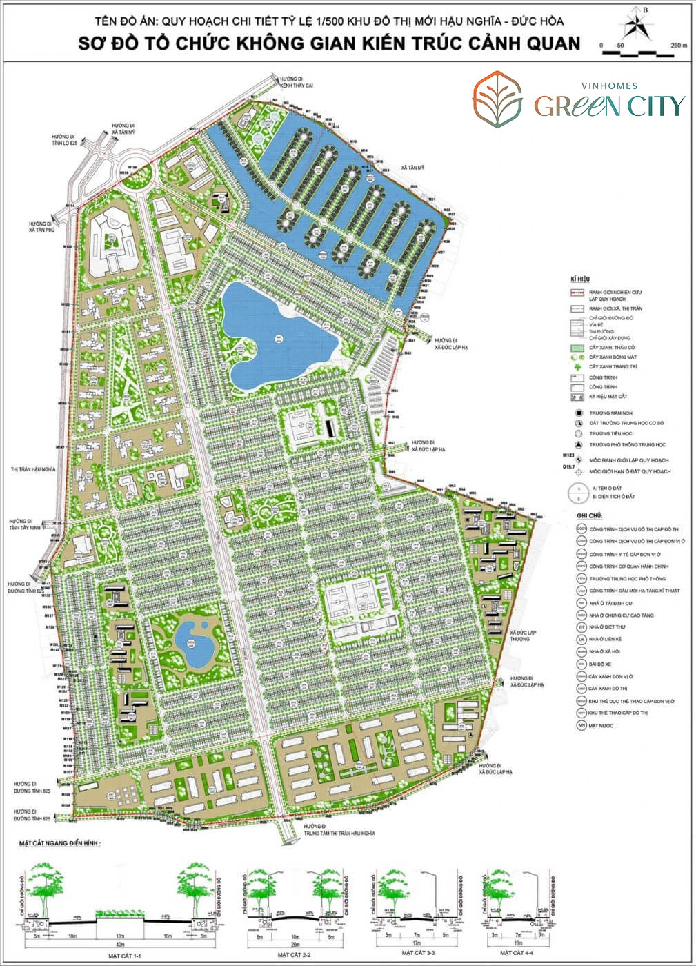 Bản đồ Vinhomes Green City