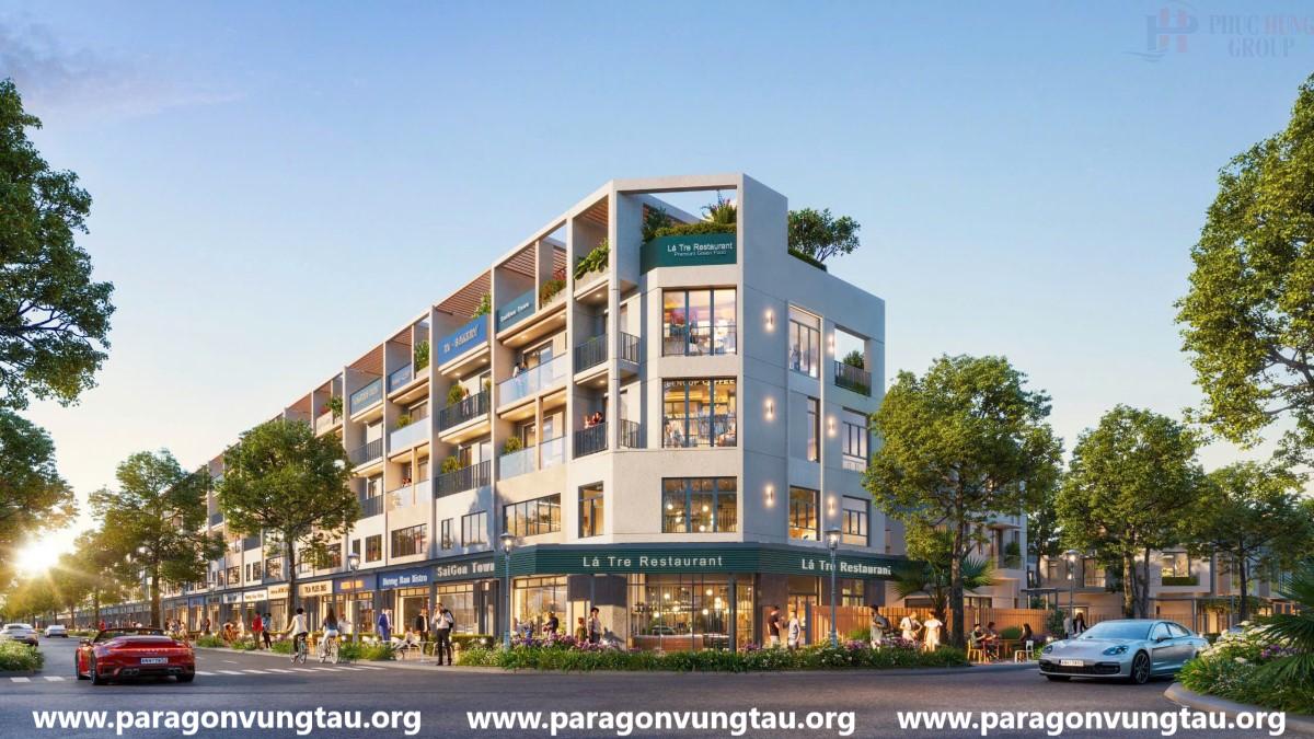 Nhà Phố La Home Long An 4 Tầng Căn Góc