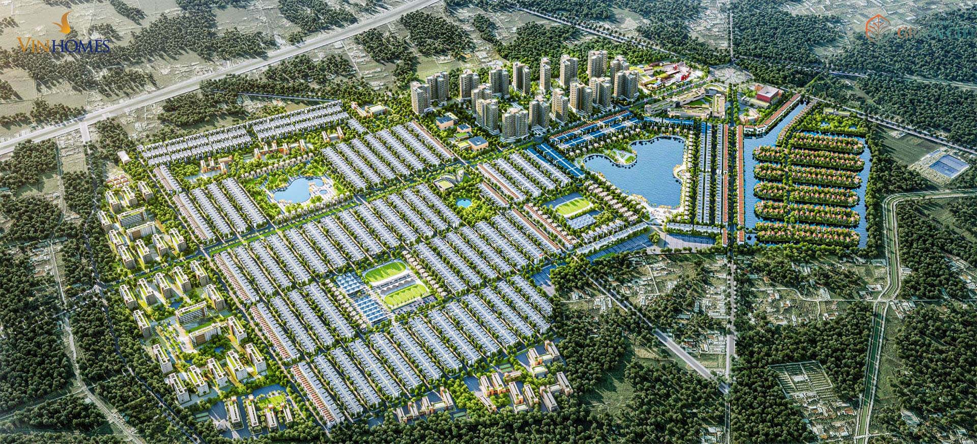Phối cảnh Vinhomes Green City