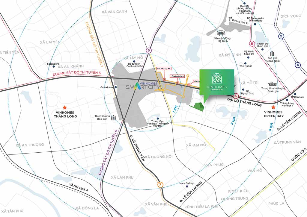 Vị Trí Vinhomes Green City
