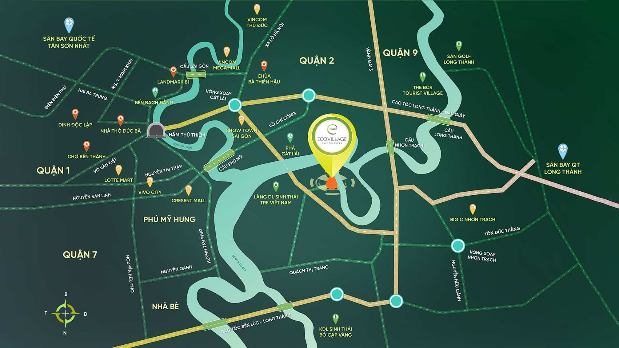 Vị Trí Vàng Của Eco Retreat