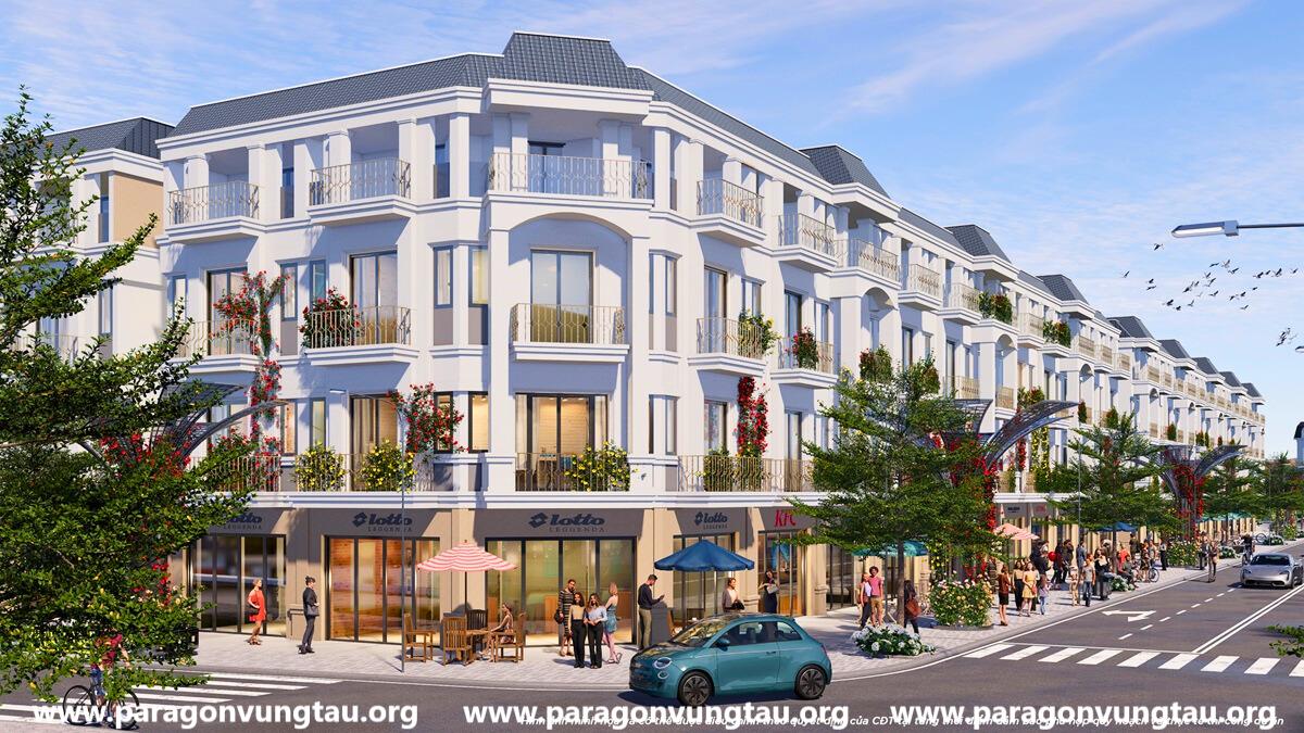 Phối Cảnh Nhà Phố Cà Ná New City 1